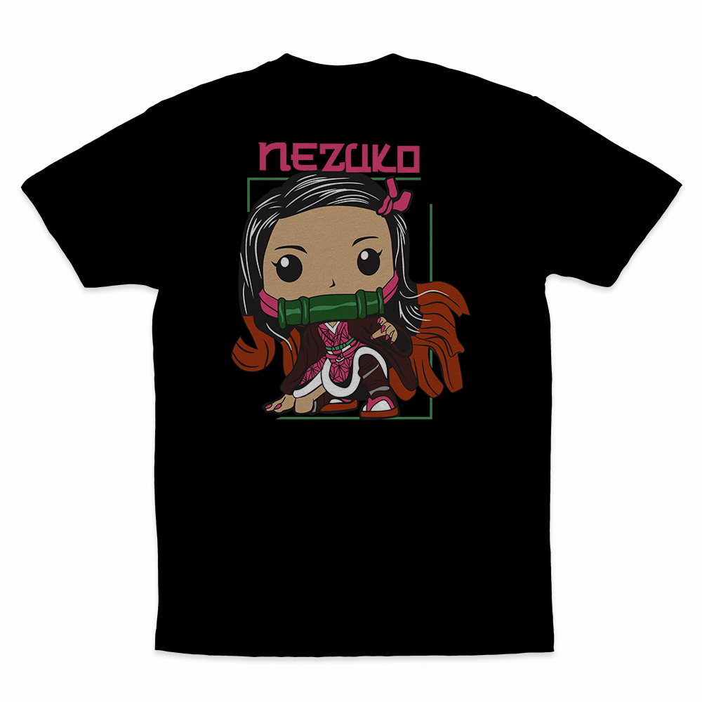 Nezuko Kamado - 100% Cotton Round Neck T-Shirt