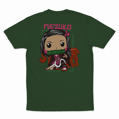 Nezuko Kamado - 100% Cotton Round Neck T-Shirt