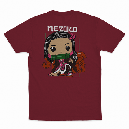 Nezuko Kamado - 100% Cotton Round Neck T-Shirt