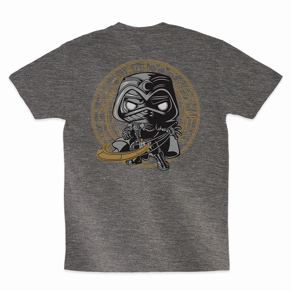 Moon Knight - 100% Cotton Round Neck T-Shirt