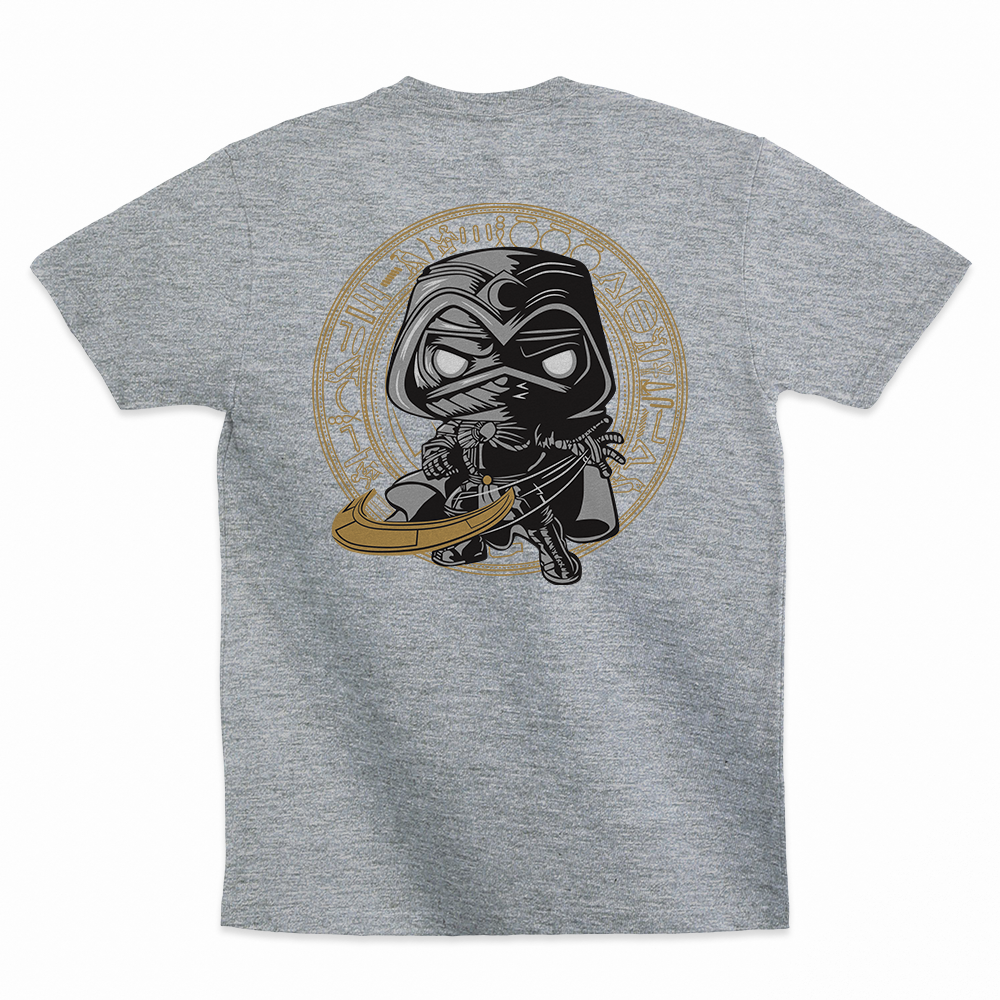 Moon Knight - 100% Cotton Round Neck T-Shirt