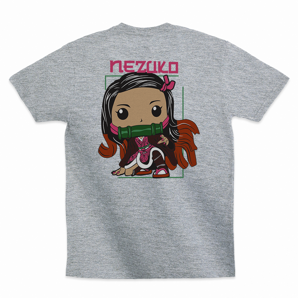 Nezuko Kamado - 100% Cotton Round Neck T-Shirt