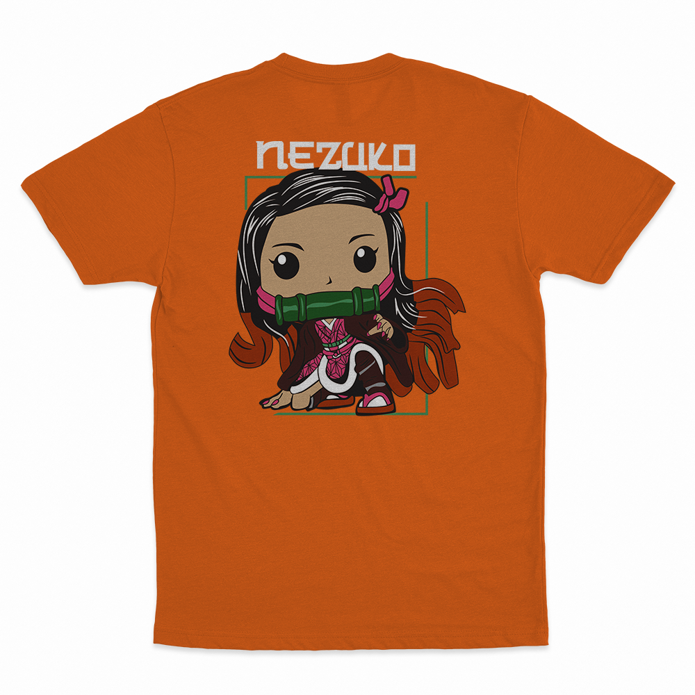 Nezuko Kamado - 100% Cotton Round Neck T-Shirt