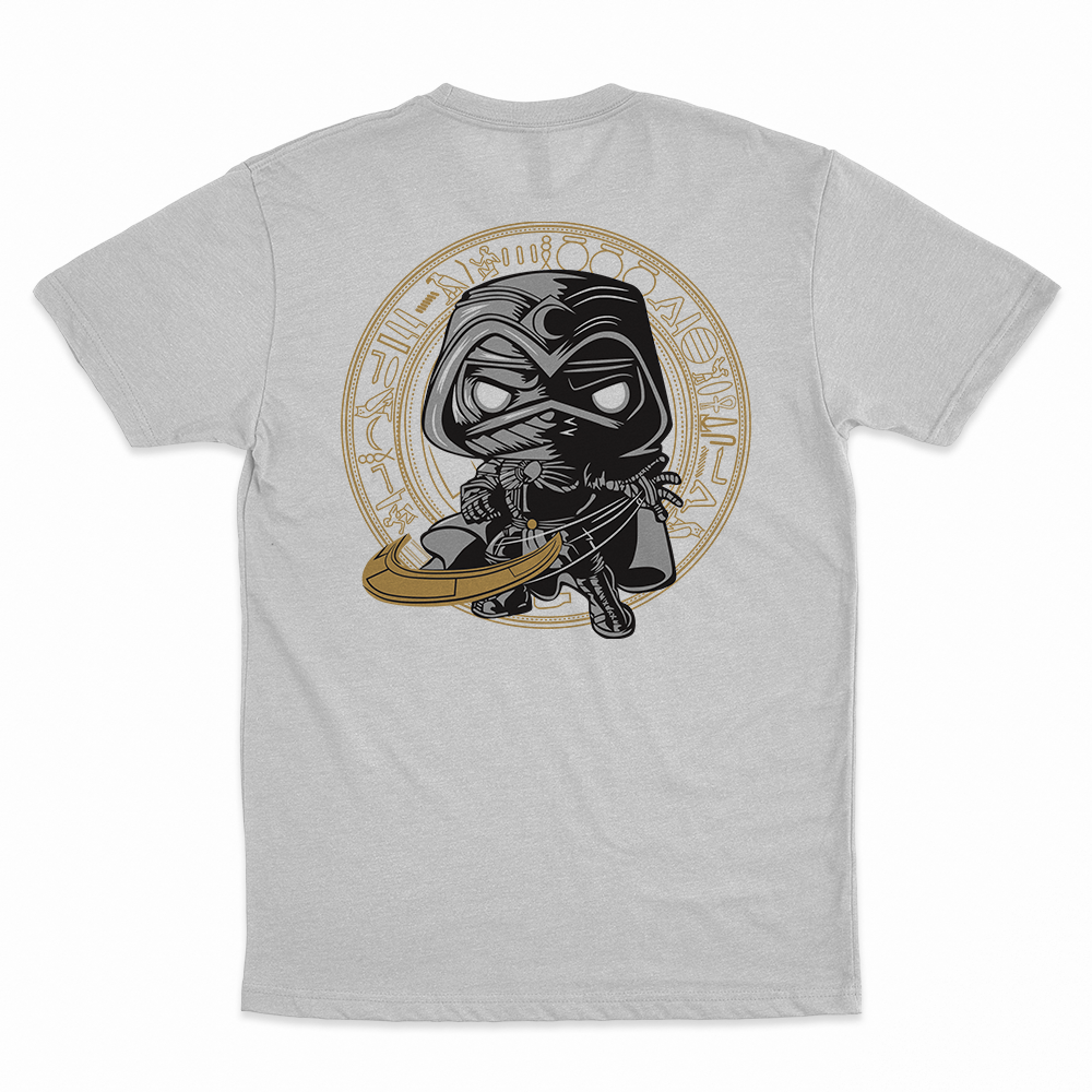 Moon Knight - 100% Cotton Round Neck T-Shirt