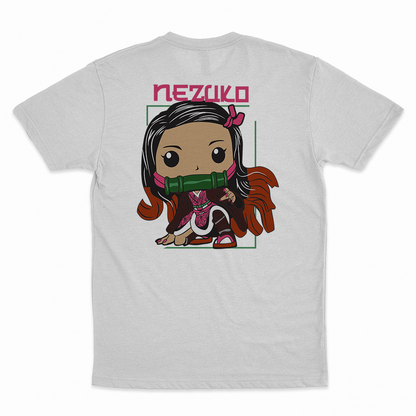 Nezuko Kamado - 100% Cotton Round Neck T-Shirt