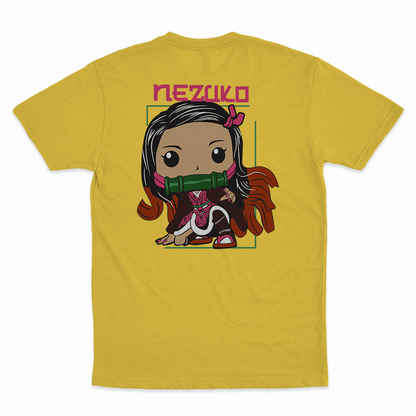 Nezuko Kamado - 100% Cotton Round Neck T-Shirt