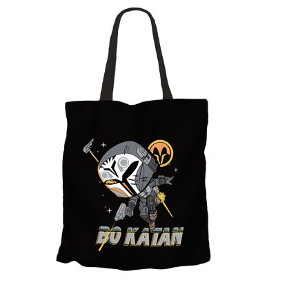 Bo-Katan Black Tote Bags by Funko | Milktee Custom