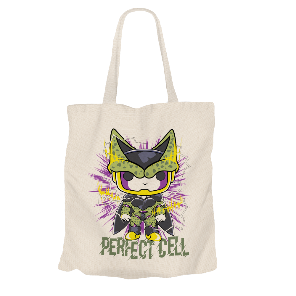 Cell Beige Tote Bags by Funko | Milktee Custom