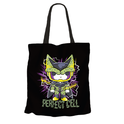 Cell Black Tote Bags by Funko | Milktee Custom