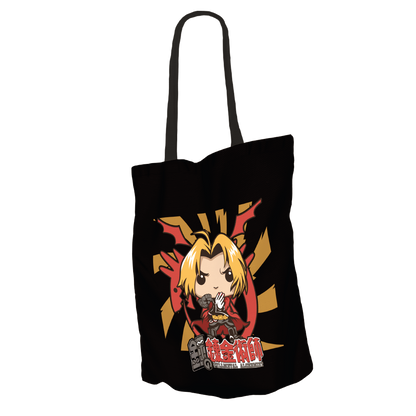 Edward Elric Tote Bags by Funko | Milktee Custom