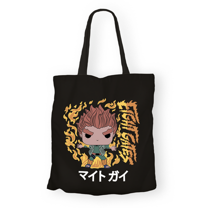 Eight Gates Black Tote Bags by Funko | Milktee Custom