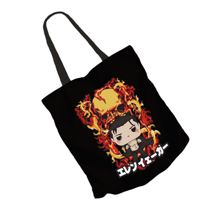 Eren Yeager Tote Bags by Funko | Milktee Custom