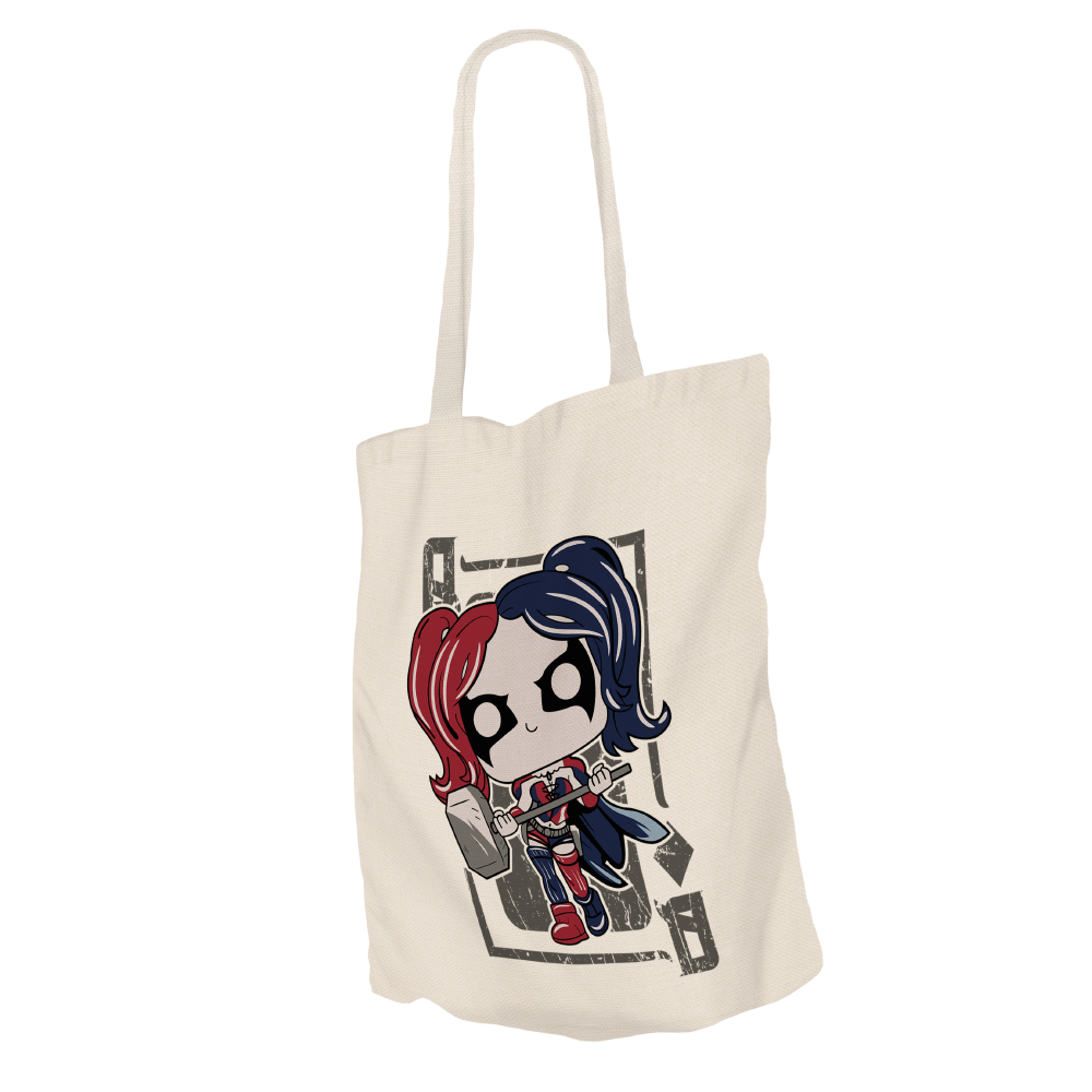 Harley Quinn Tote Bags by Funko | Milktee Custom