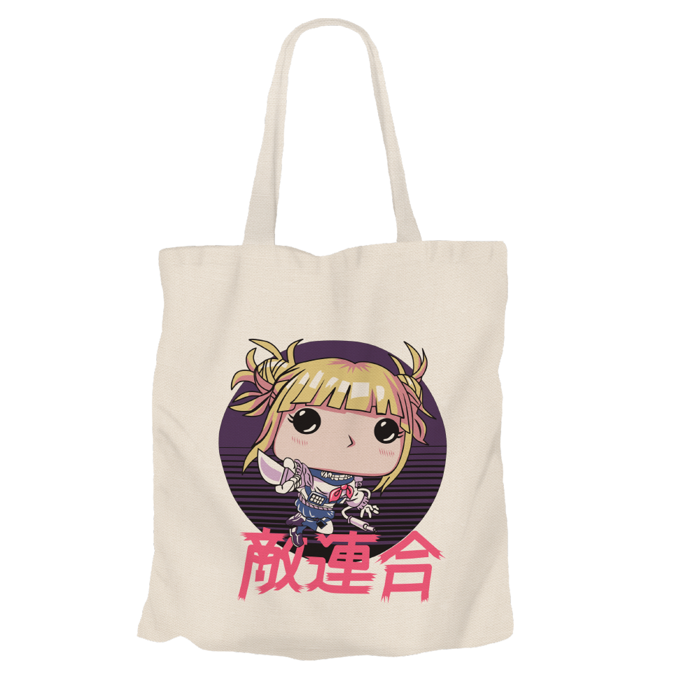 Himiko Toga Beige Tote Bags by Funko | Milktee Custom