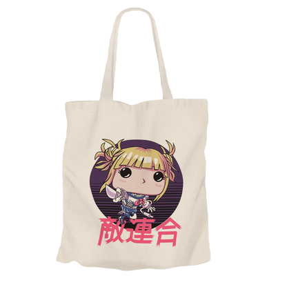 Himiko Toga Beige Tote Bags by Funko | Milktee Custom