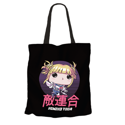 Himiko Toga Black Tote Bags by Funko | Milktee Custom