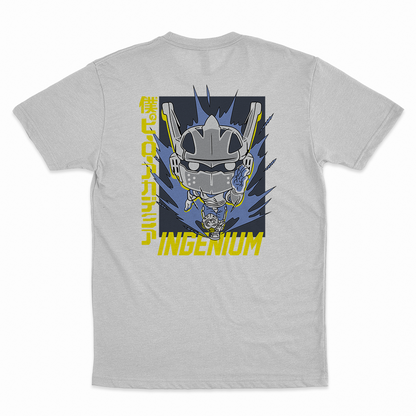 Ingenium - 100% Cotton Round Neck T-Shirt White XS Short Sleeve T-Shirts by Funko | Milktee Custom