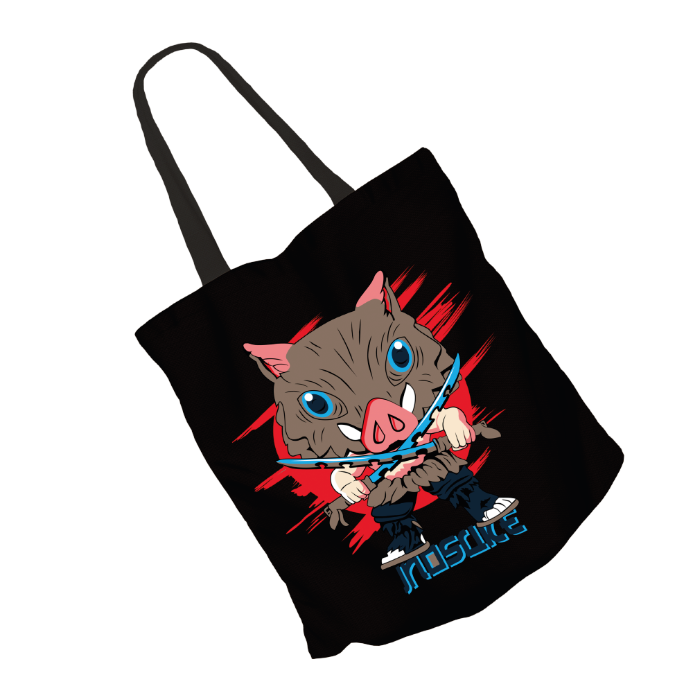 Inosuke Hashibira Tote Bags by Funko | Milktee Custom