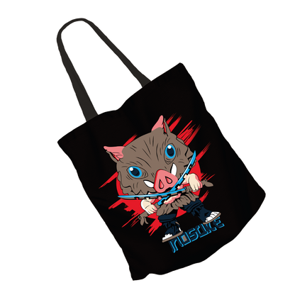 Inosuke Hashibira Tote Bags by Funko | Milktee Custom