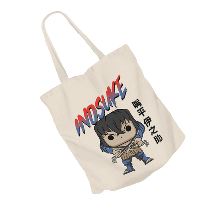 Inosuke Hashibira v2 Tote Bags by Funko | Milktee Custom