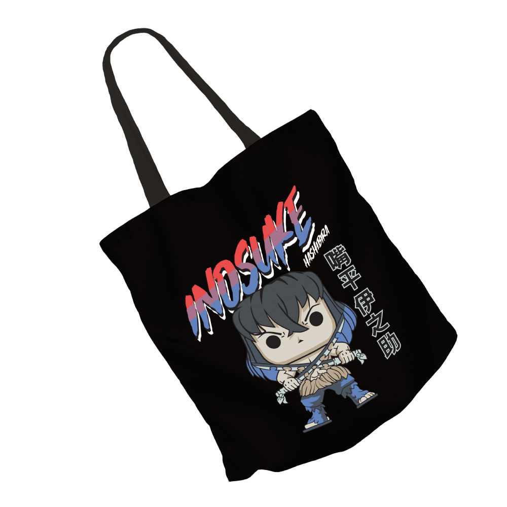 Inosuke Hashibira v2 Tote Bags by Funko | Milktee Custom