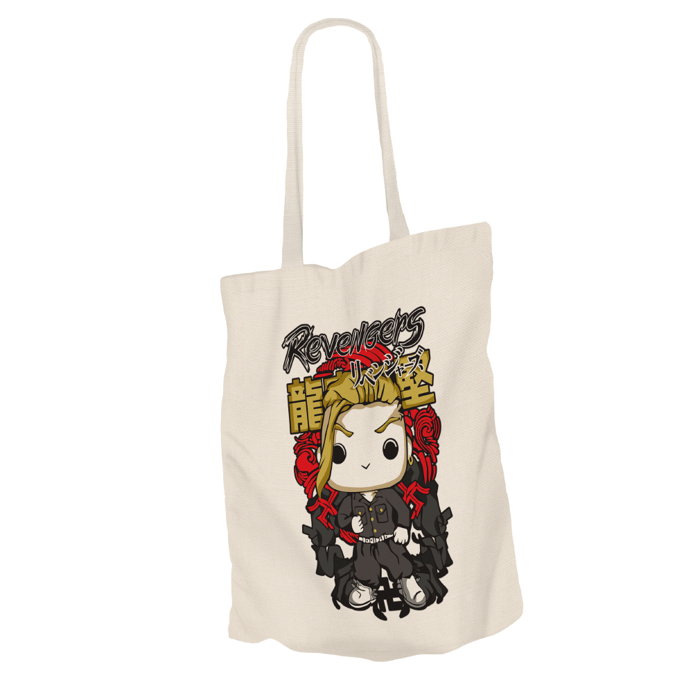 Ken Ryuguji (Draken) Raizo Kurima Tote Bags by Funko | Milktee Custom