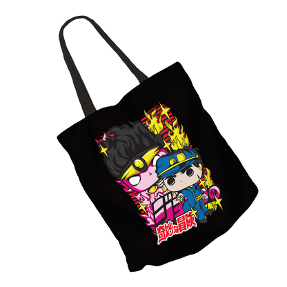 Kujo Jotaro & Dio Brando Tote Bags by Funko | Milktee Custom