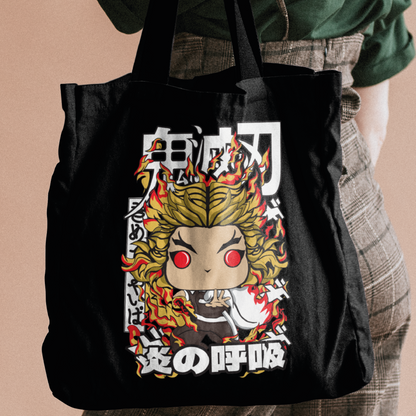 Kyojuro Rengoku Tote Bags by Funko | Milktee Custom