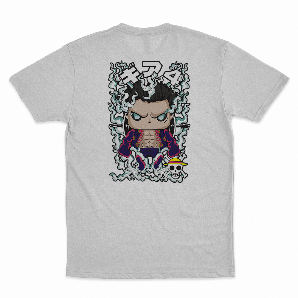 Monkey D. Luffy #2 - 100% Cotton Round Neck T-Shirt White XS Short Sleeve T-Shirts by Funko | Milktee Custom