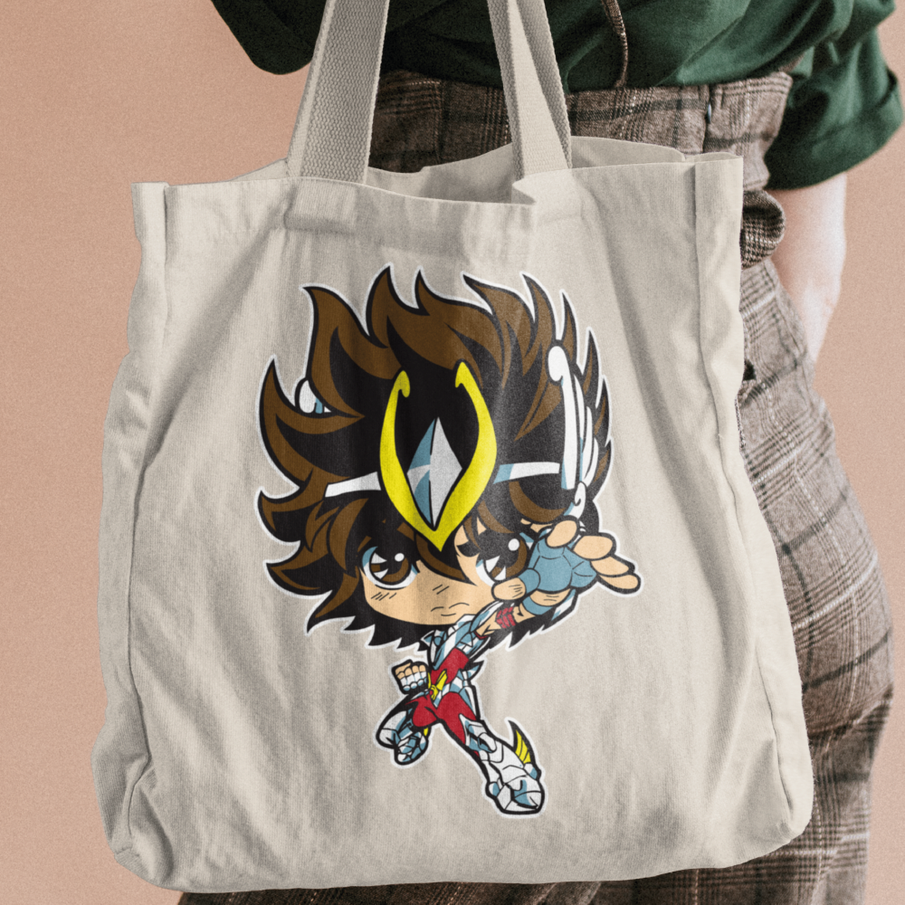 Pegasus Seiya Pegasus Seiya Tote Bags by Funko | Milktee Custom