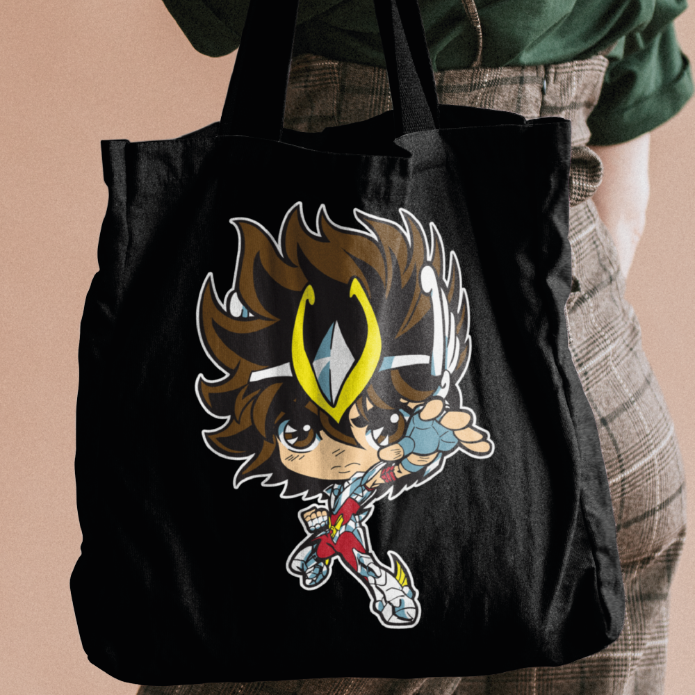 Pegasus Seiya Pegasus Seiya Tote Bags by Funko | Milktee Custom