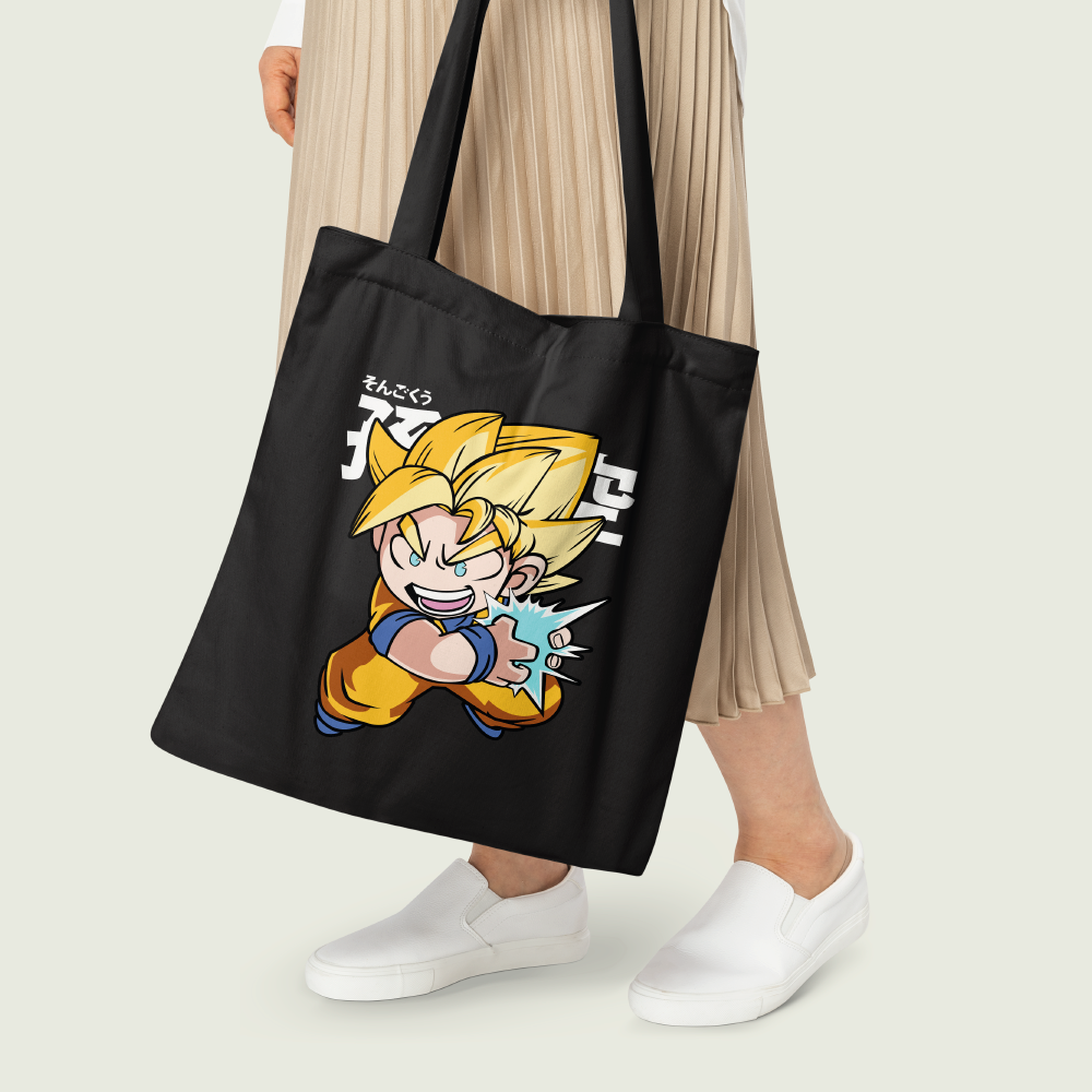 Son Goku Tote Bags by Funko | Milktee Custom