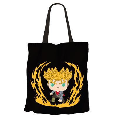 Super Saiyan Black Tote Bags by Funko | Milktee Custom