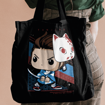 Tanjiro Kamado Tote Bags by Funko | Milktee Custom