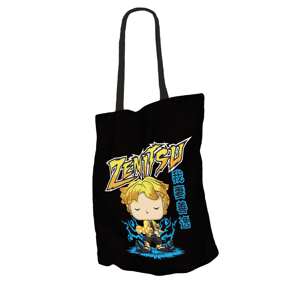 Zenitsu Agatsuma Tote Bags by Funko | Milktee Custom